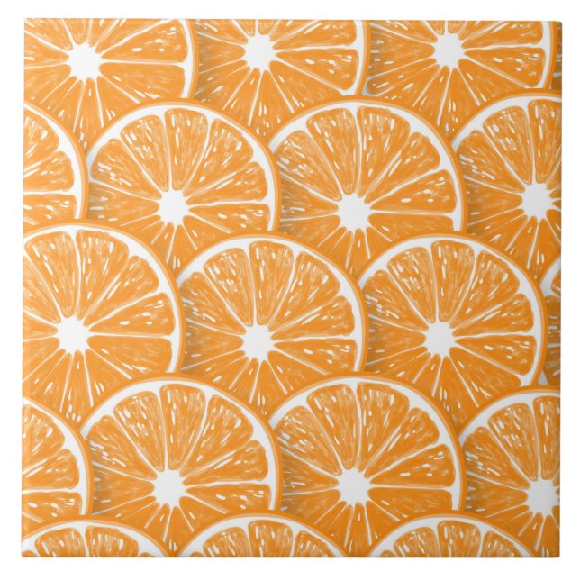 Orange slices tile (Front)