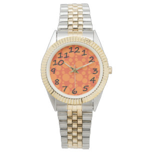 Orange Soap Bubbles Watch