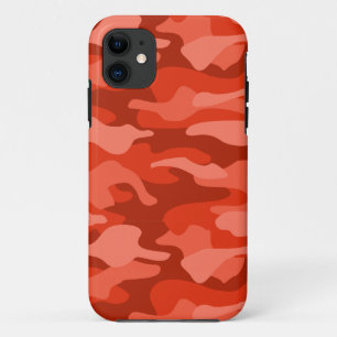 Orange Soda Monocolor Camo Case-Mate iPhone Case