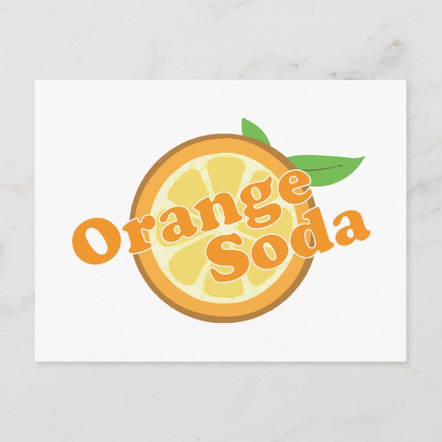 Orange Soda Postcard (Front)