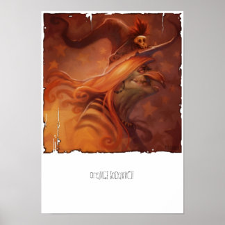 Orange Sodawitch Canvas Print