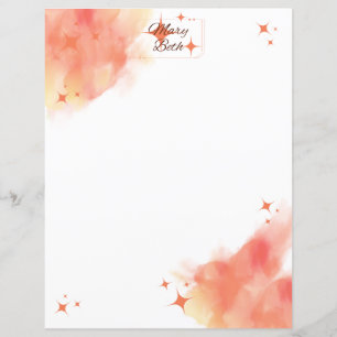 Orange Sonic Stationary