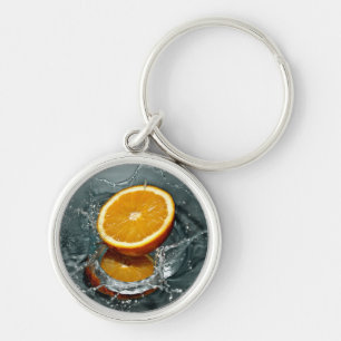 Orange Splash key chains