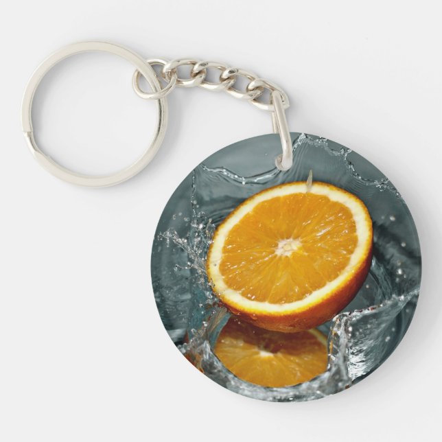 Orange Splash key chains (Front)