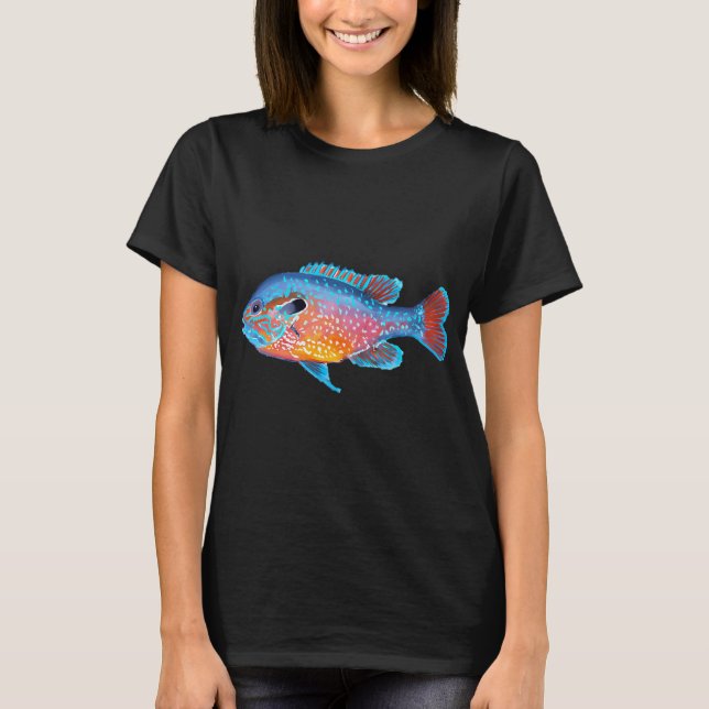 Orange Spotted Sunfish T-Shirt (Front)