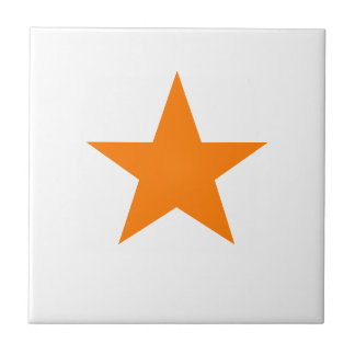 Orange Star Tile