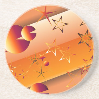 Orange Stars coaster