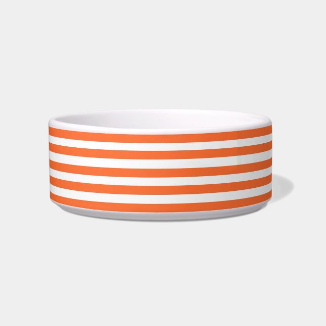 Orange Striped Bowl (Front)