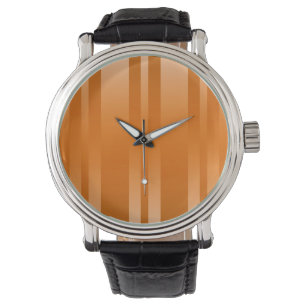 Orange Stripes Background Watch