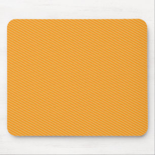 Orange Stripes Mouse Pad