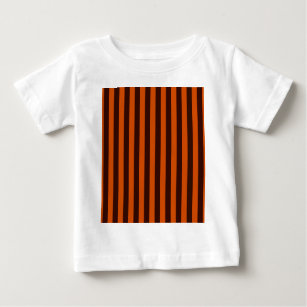 Orange Stripes Retro Style Customise This! Baby T-Shirt