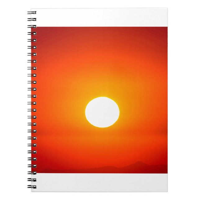 orange sun notebook (Front)