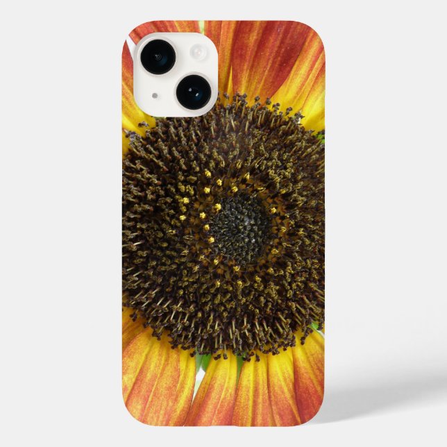 Orange Sunflower Case-Mate iPhone Case (Back)