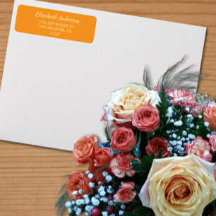 Orange Sunset Wedding