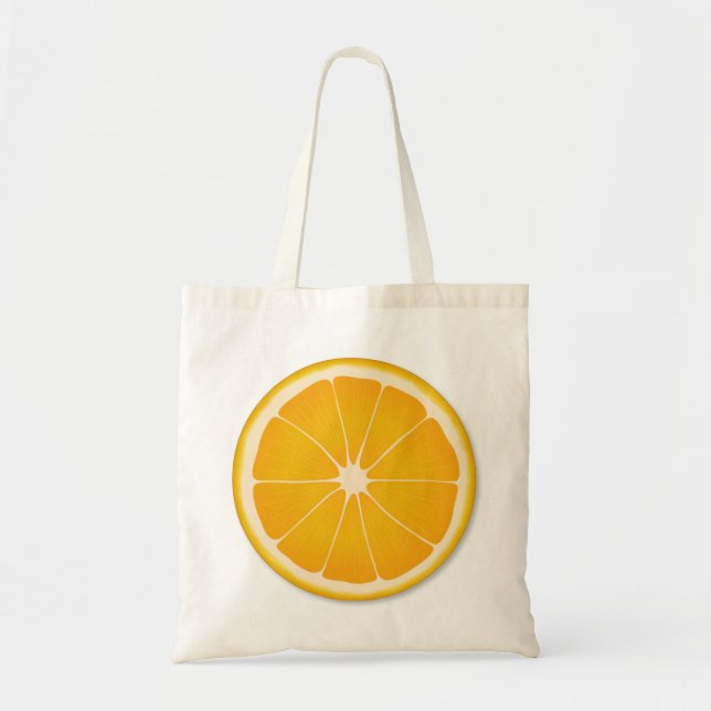 Orange Sunshine Citrus Fruit  Tote Bag (Front)
