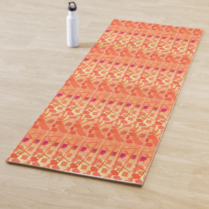 Orange Sunshine yoga mat