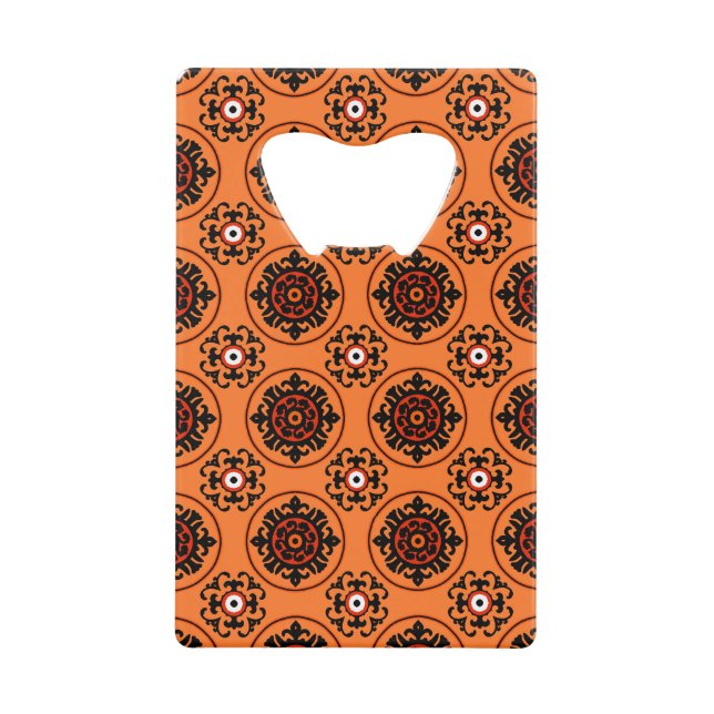 Orange Suzani Pattern (Front)
