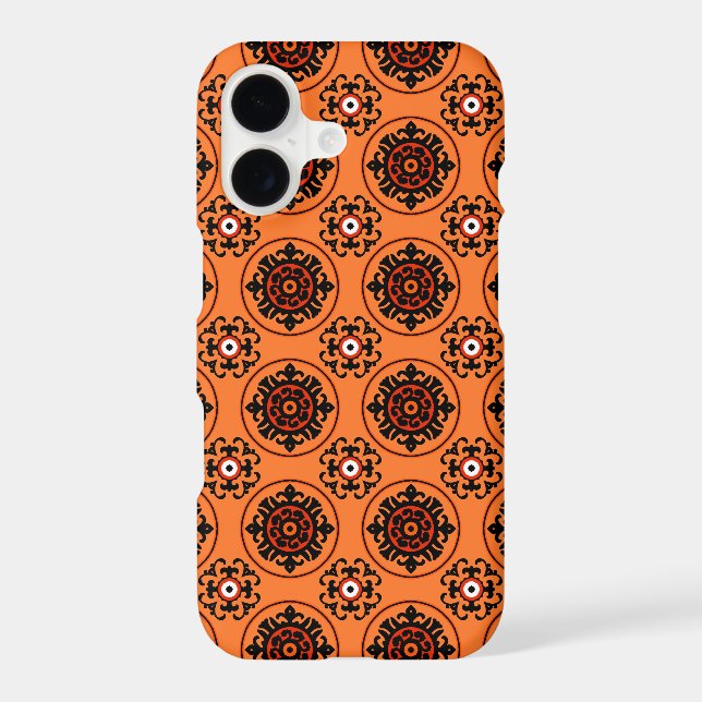 Orange Suzani Pattern (Back)