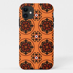 Orange Suzani Pattern Case-Mate iPhone Case