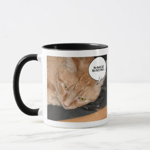 Orange Tabby Cat Humour Mug