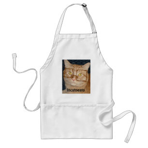 Orange Tabby Cat/Incognito Standard Apron