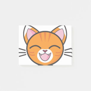 Orange Tabby Cat Orange Tabby Tabby Striped Tabby. Post-it Notes