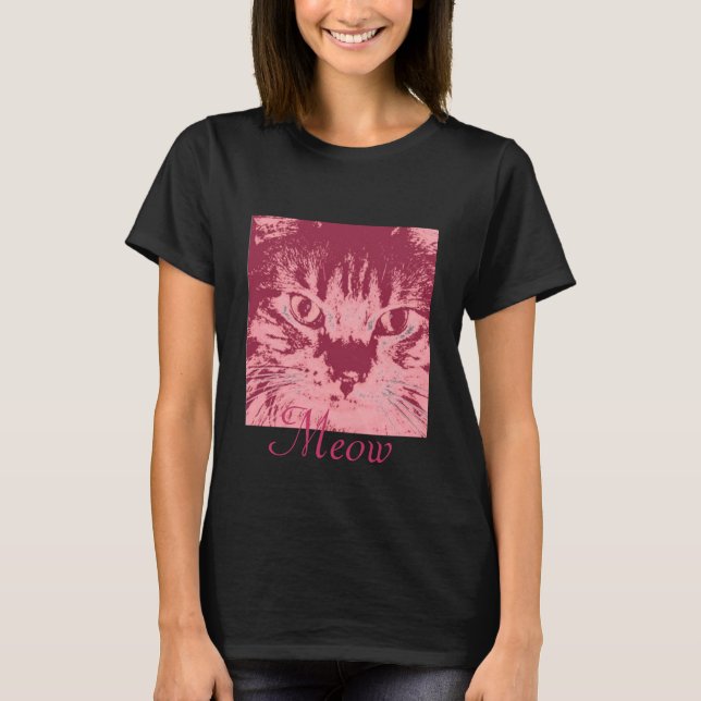 Orange Tabby Cat T-Shirt (Front)