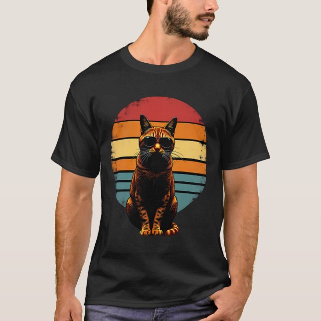 Orange Tabby Cat T-Shirt (Front)