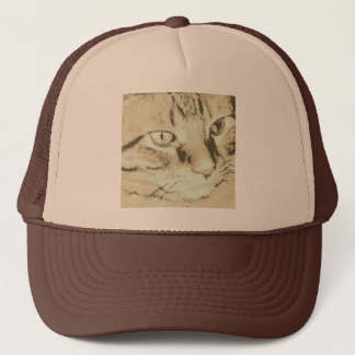 Orange Tabby Cat Trucker Hat