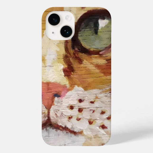 Orange Tabby Painting Detail  Case-Mate iPhone Cas Case-Mate iPhone Case (Back)