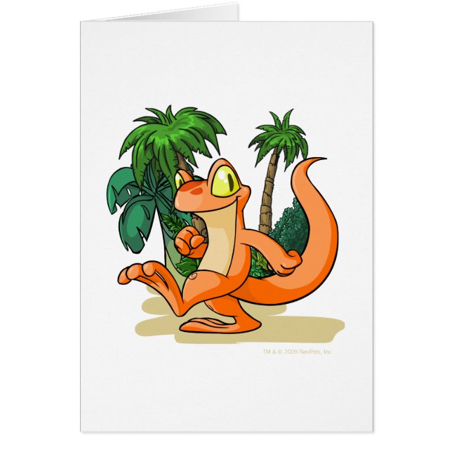 Orange Techo on a Mystery Island quest (Front)