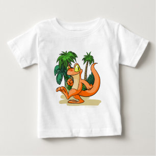 Orange Techo on a Mystery Island quest Baby T-Shirt