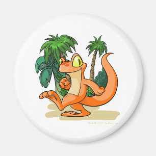 Orange Techo on a Mystery Island quest Magnet