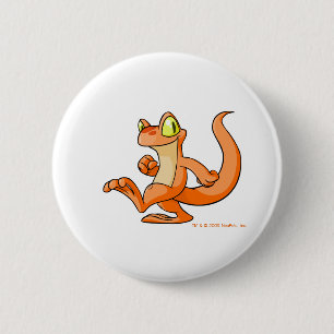 Orange Techo on a quest 6 Cm Round Badge
