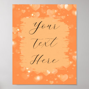 Orange Theme Poster