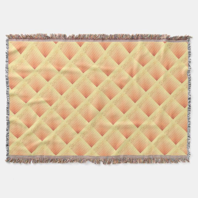 Orange Throw Blanket (Front)