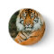 Orange Tiger Button
