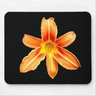 Orange Tiger Lily Mouse Mat