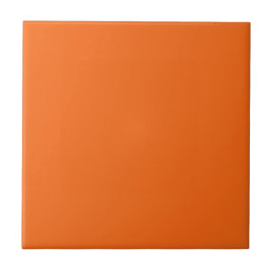 Orange Tiger Solid Colour Tile