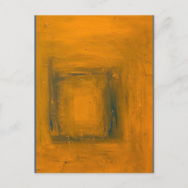 "Orange to Blue and Back" Postcard Print (Front)