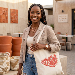 Orange Tote Bag