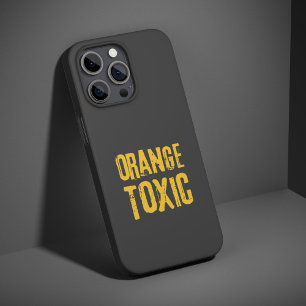 Orange Toxic Unti Trump Political Resistance  iPhone 15 Pro Case