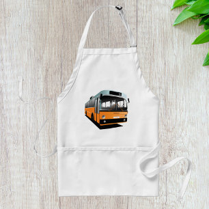 Orange Transit Bus Route 56 City Commuter Standard Apron
