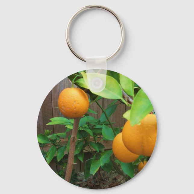 Orange Tree Key Ring (Front)