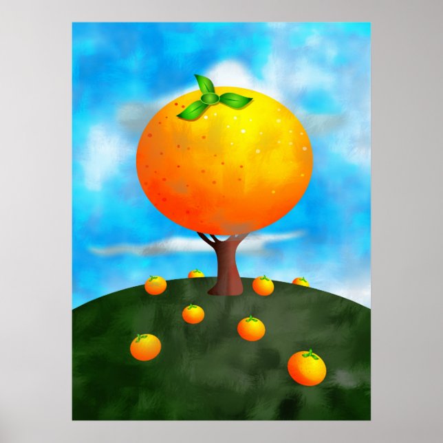 Orange Tree Poster (Front)