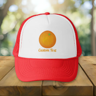 Orange Trucker Hat