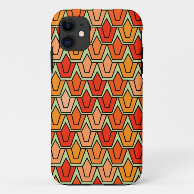 Orange Tulip Field  Case-Mate iPhone Case (Back)
