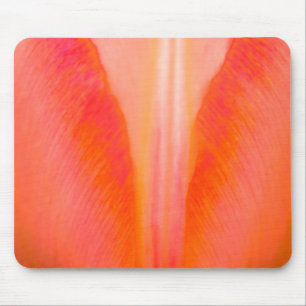 Orange Tulip Mouse Pad
