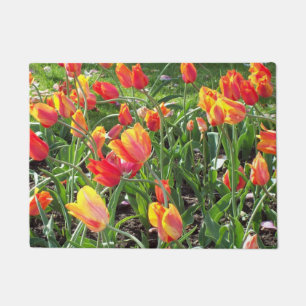 Orange Tulips Doormat