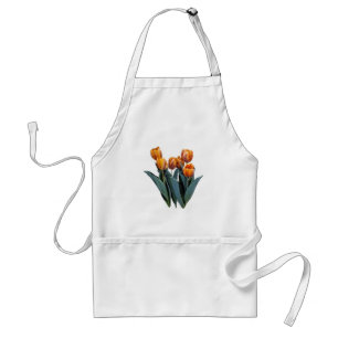 Orange Tulips Standard Apron